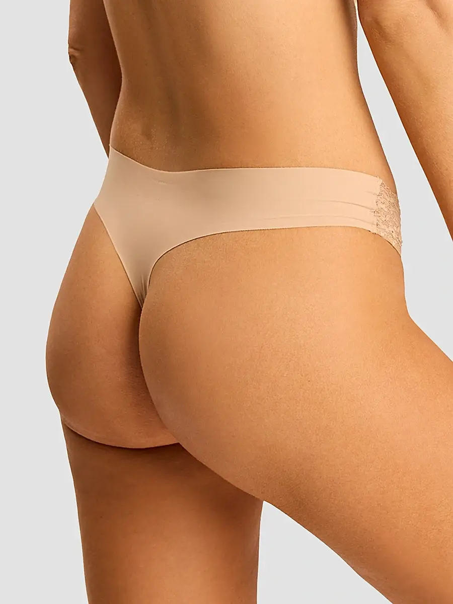 Commando Women's 2-Pack Lace-Trim Thong Set | Thumbnail 5