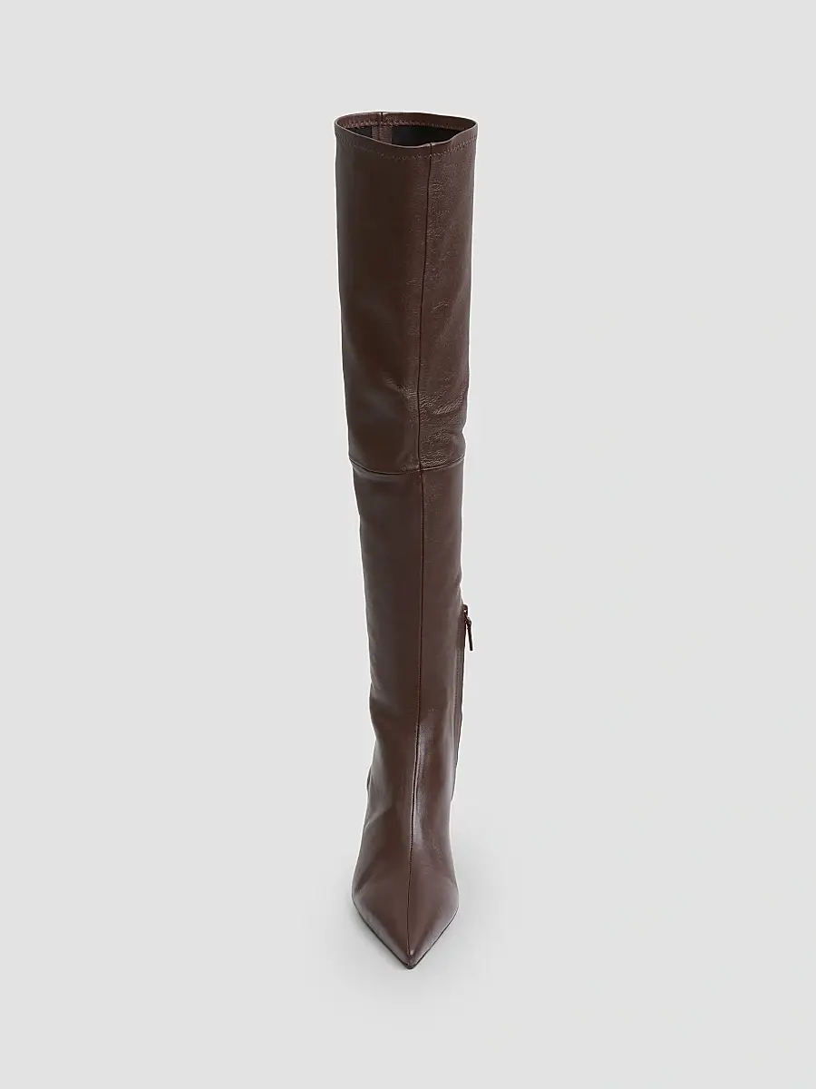 Simkhai Women's Joni 45MM Leather Over-the-Knee Boots | Thumbnail 3 Simkhai Women's Joni 45MM Leather Over-the-Knee Boots | Thumbnail 3