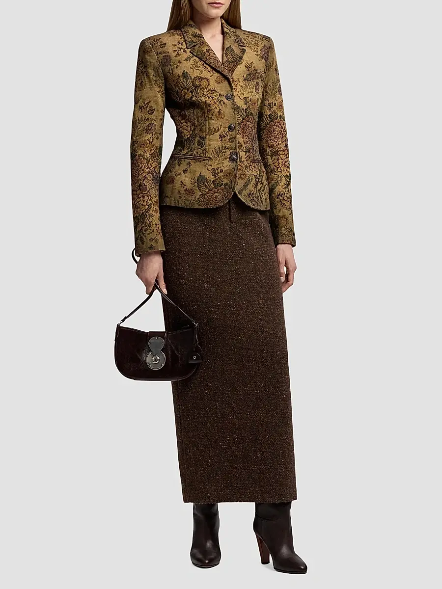 Ralph Lauren Collection Women's Maurice Tapestry Blazer | Thumbnail 2 Ralph Lauren Collection Women's Maurice Tapestry Blazer | Thumbnail 2