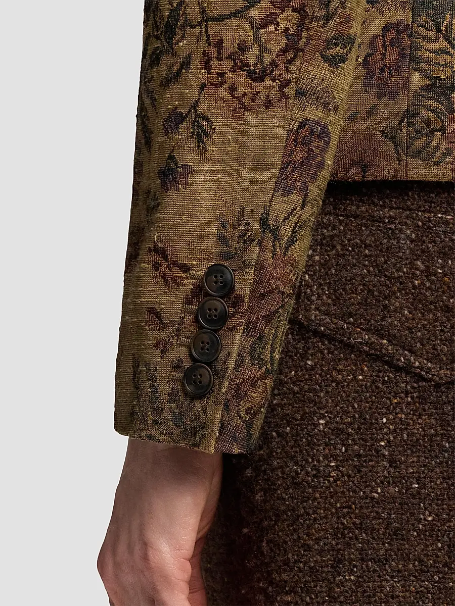 Ralph Lauren Collection Women's Maurice Tapestry Blazer | Thumbnail 6 Ralph Lauren Collection Women's Maurice Tapestry Blazer | Thumbnail 6