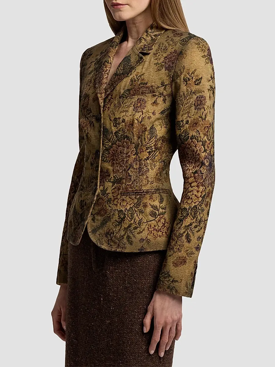 Ralph Lauren Collection Women's Maurice Tapestry Blazer | Thumbnail 7 Ralph Lauren Collection Women's Maurice Tapestry Blazer | Thumbnail 7