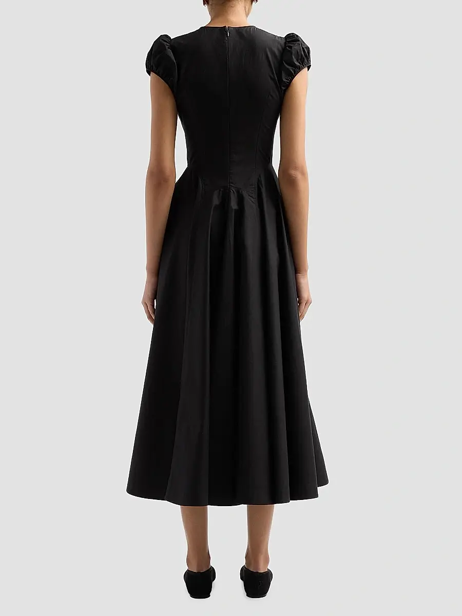 DÔEN Women's Rivelle Cotton Midi Dress | Thumbnail 3 DÔEN Women's Rivelle Cotton Midi Dress | Thumbnail 3