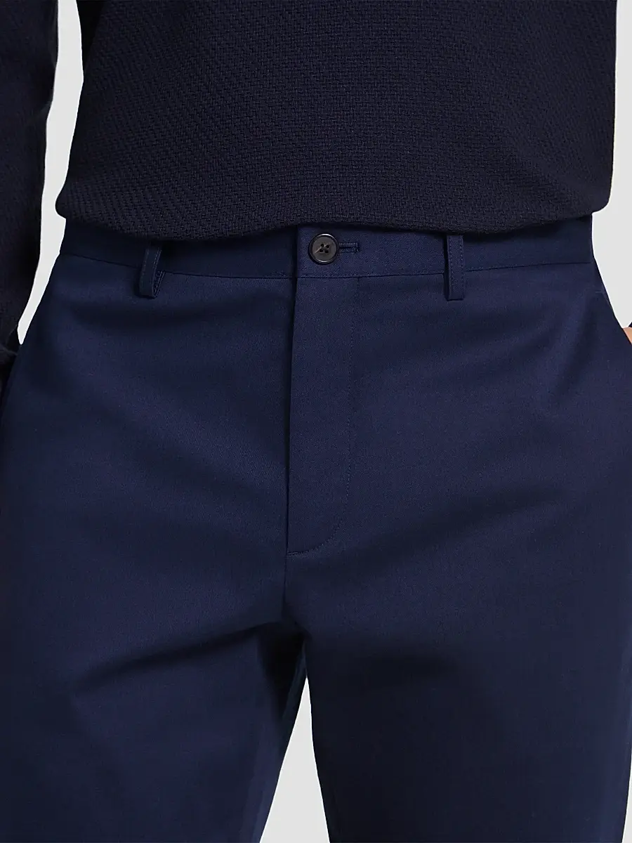Theory Men's Zaine Cotton Straight-Leg Pants | Thumbnail 5