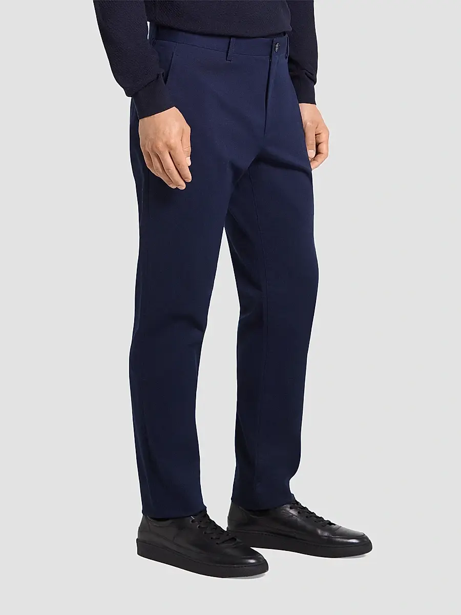 Theory Men's Zaine Cotton Straight-Leg Pants | Thumbnail 6