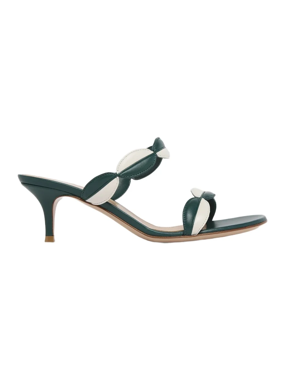 Gianvito Rossi Women's 55MM Colorblocked Leather Sandals