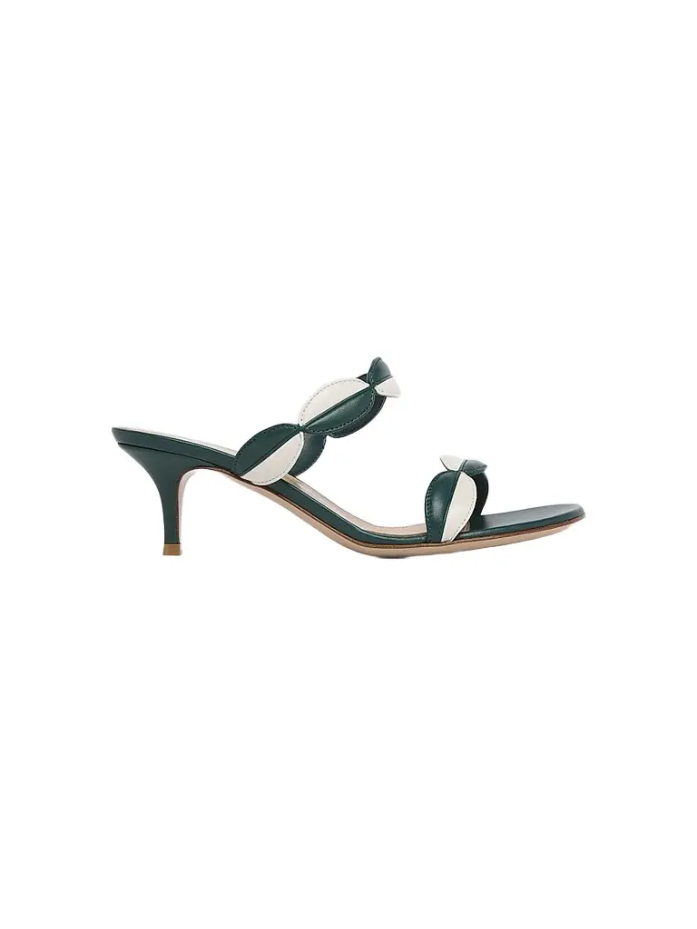 Gianvito Rossi Women's 55MM Colorblocked Leather Sandals