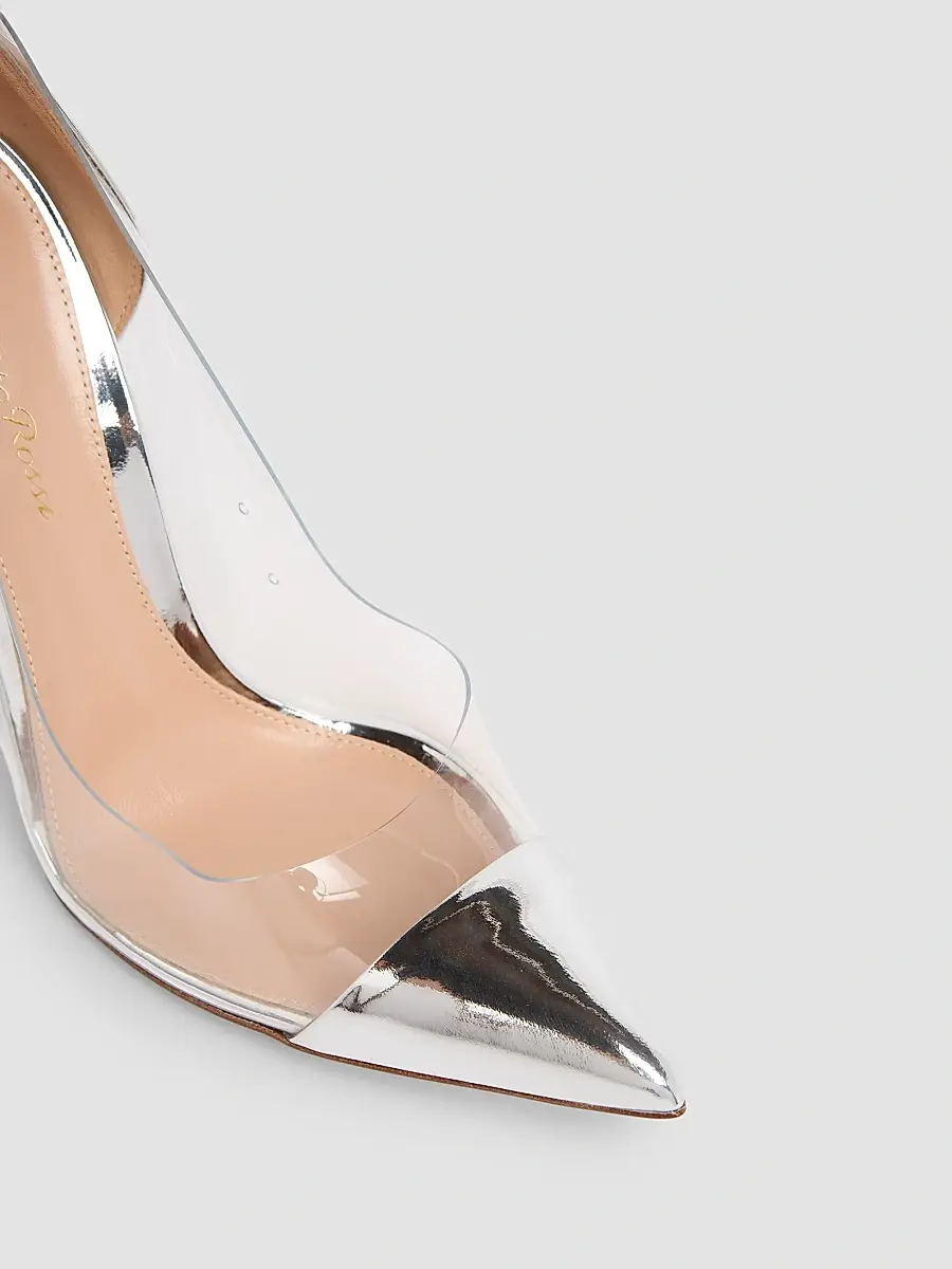 Gianvito Rossi Women's 105MM Leather Pumps | Thumbnail 3 Gianvito Rossi Women's 105MM Leather Pumps | Thumbnail 3