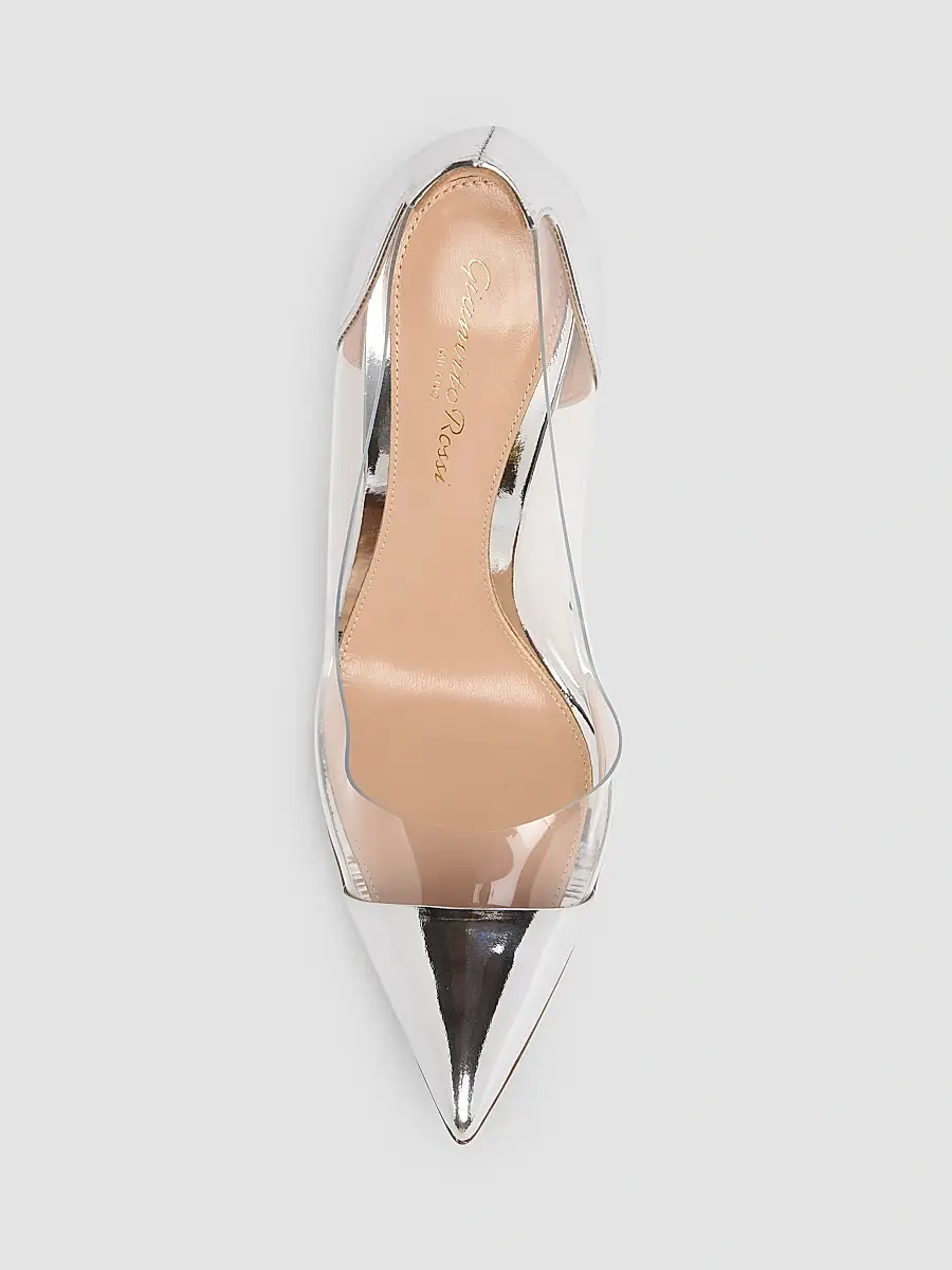 Gianvito Rossi Women's 105MM Leather Pumps | Thumbnail 4 Gianvito Rossi Women's 105MM Leather Pumps | Thumbnail 4