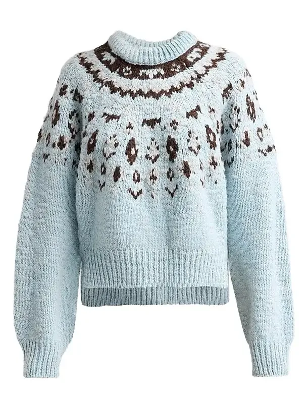 Proenza Schouler White Label Women's Lizzy Fair Isle-Style Sweater