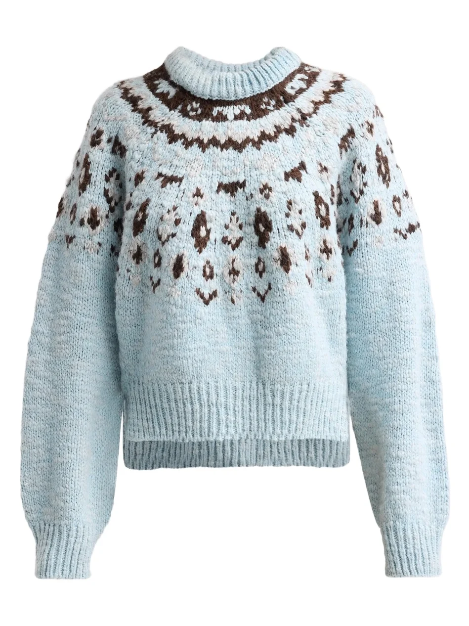 Women's Lizzy Fair Isle-Style Sweater Women's Lizzy Fair Isle-Style Sweater