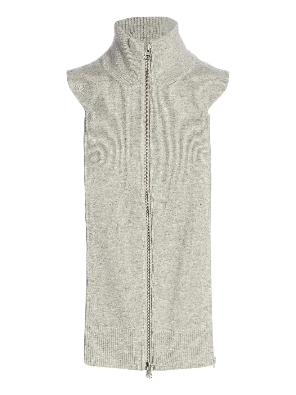 Women's Uptown Merino Wool & Cashmere Dickey - Grey Women's Uptown Merino Wool & Cashmere Dickey - Grey