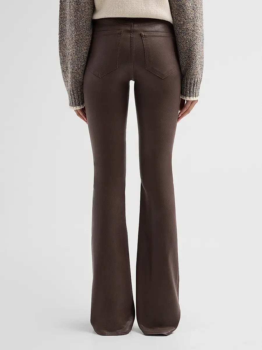 Veronica Beard Women's Beverly Coated Jeans | Thumbnail 3