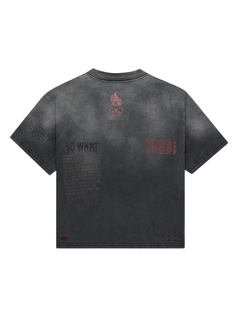 Men's Shield Halen Printed Cotton T-Shirt Men's Shield Halen Printed Cotton T-Shirt