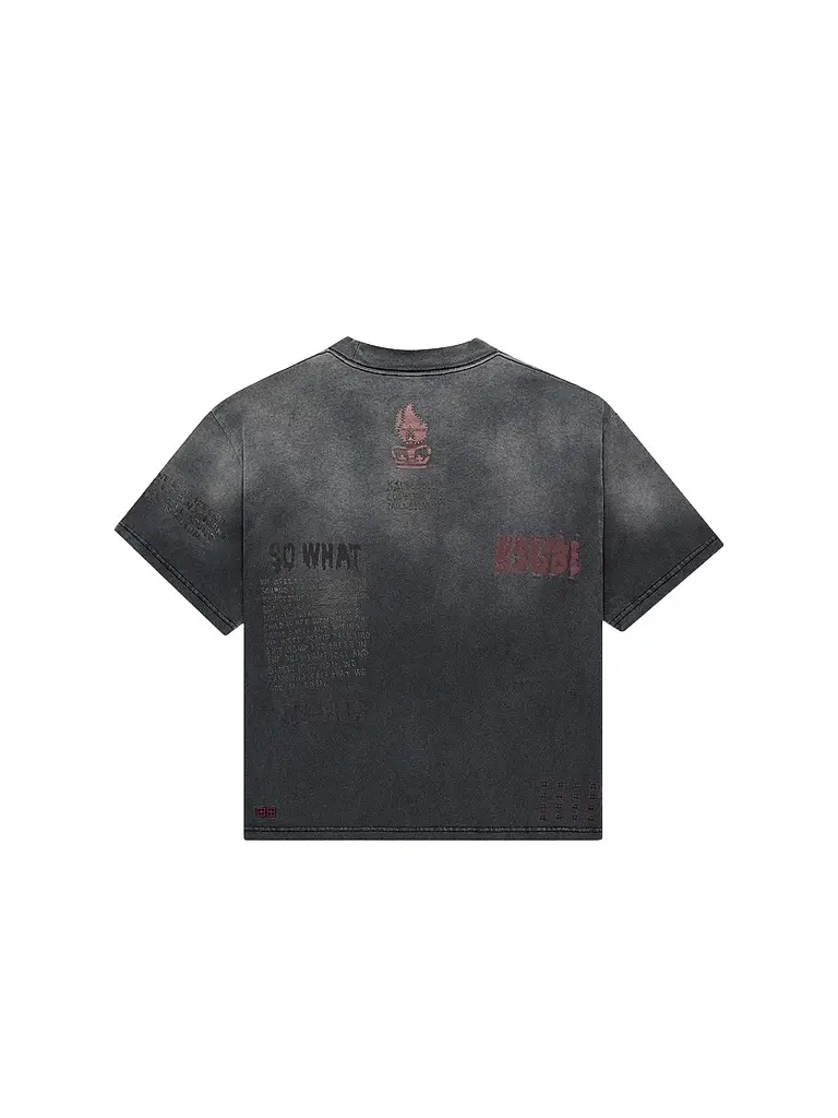 Ksubi Men's Shield Halen Printed Cotton T-Shirt