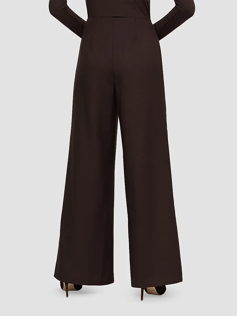 L'Agence Women's Nova Pleated Wide-Leg Pants | Thumbnail 3 L'Agence Women's Nova Pleated Wide-Leg Pants | Thumbnail 3