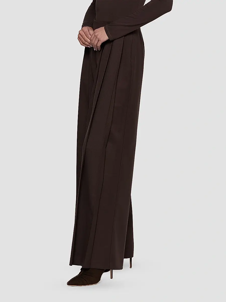 L'Agence Women's Nova Pleated Wide-Leg Pants | Thumbnail 5 L'Agence Women's Nova Pleated Wide-Leg Pants | Thumbnail 5