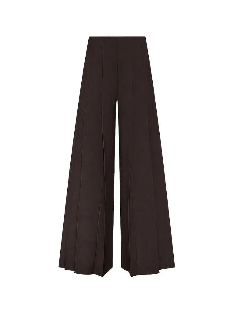L'Agence Women's Nova Pleated Wide-Leg Pants