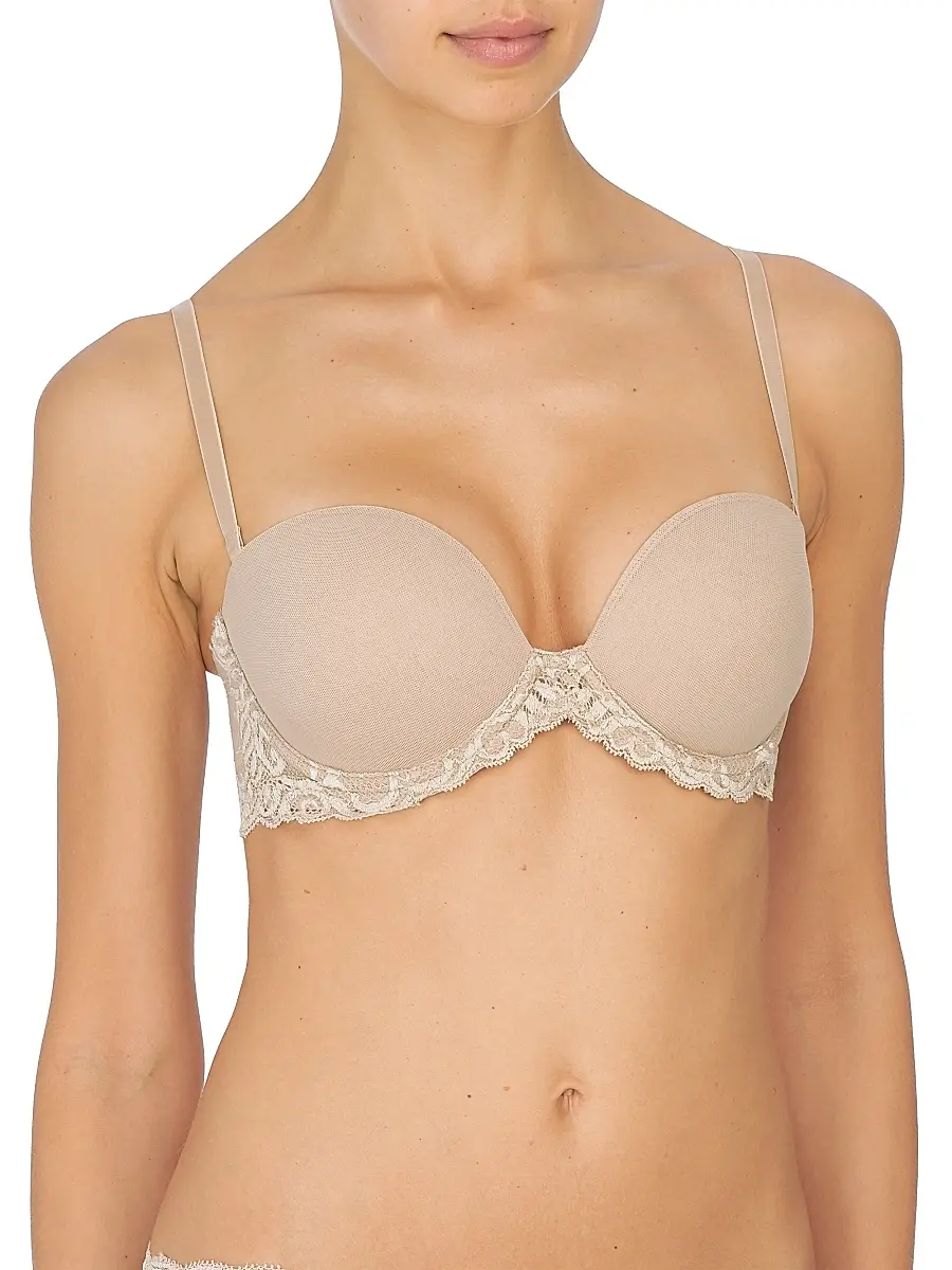 Natori Women's Feathers Plunge Strapless Bra | Thumbnail 2 Natori Women's Feathers Plunge Strapless Bra | Thumbnail 2