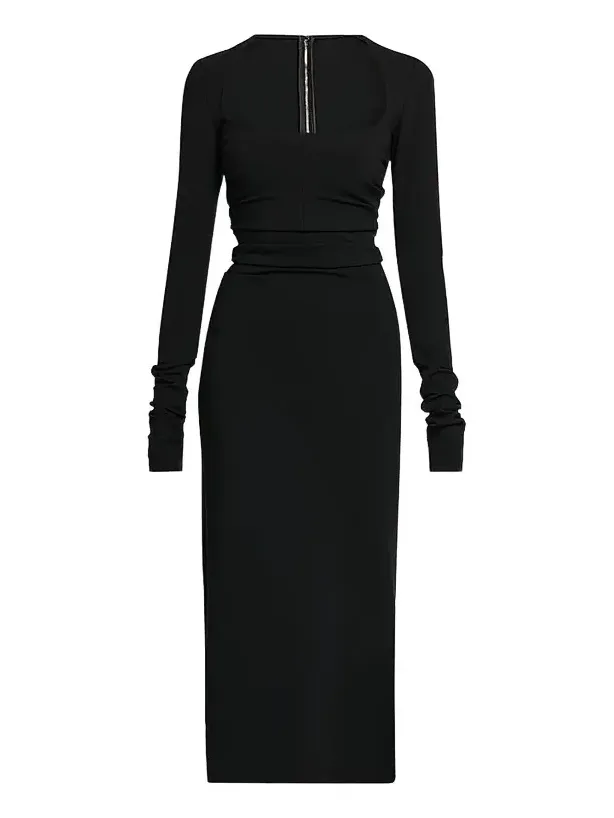 Dolce & Gabbana Women's Jersey Scoopneck Midi Dress