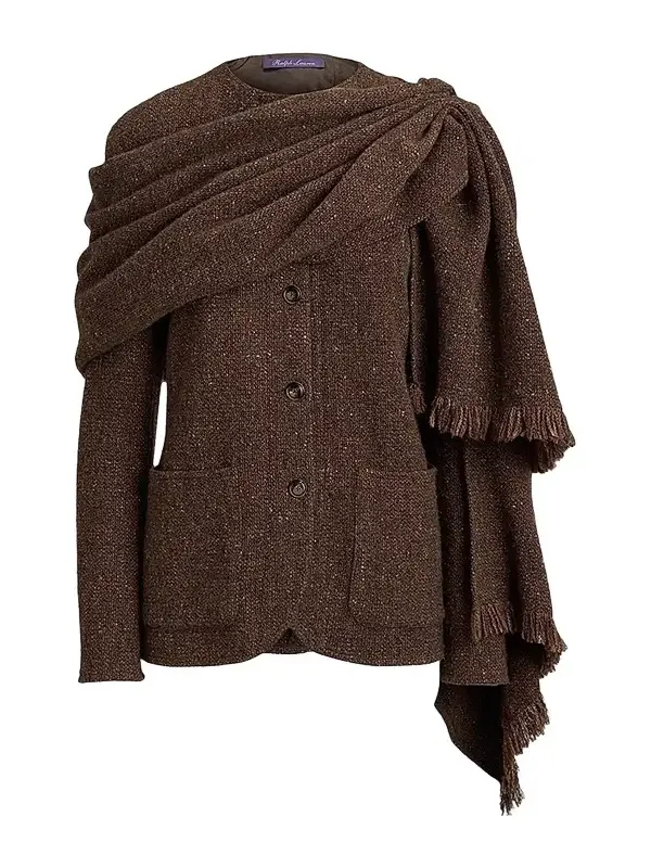 Women's Alira Wool-Blend Donegal Tweed Jacket Women's Alira Wool-Blend Donegal Tweed Jacket