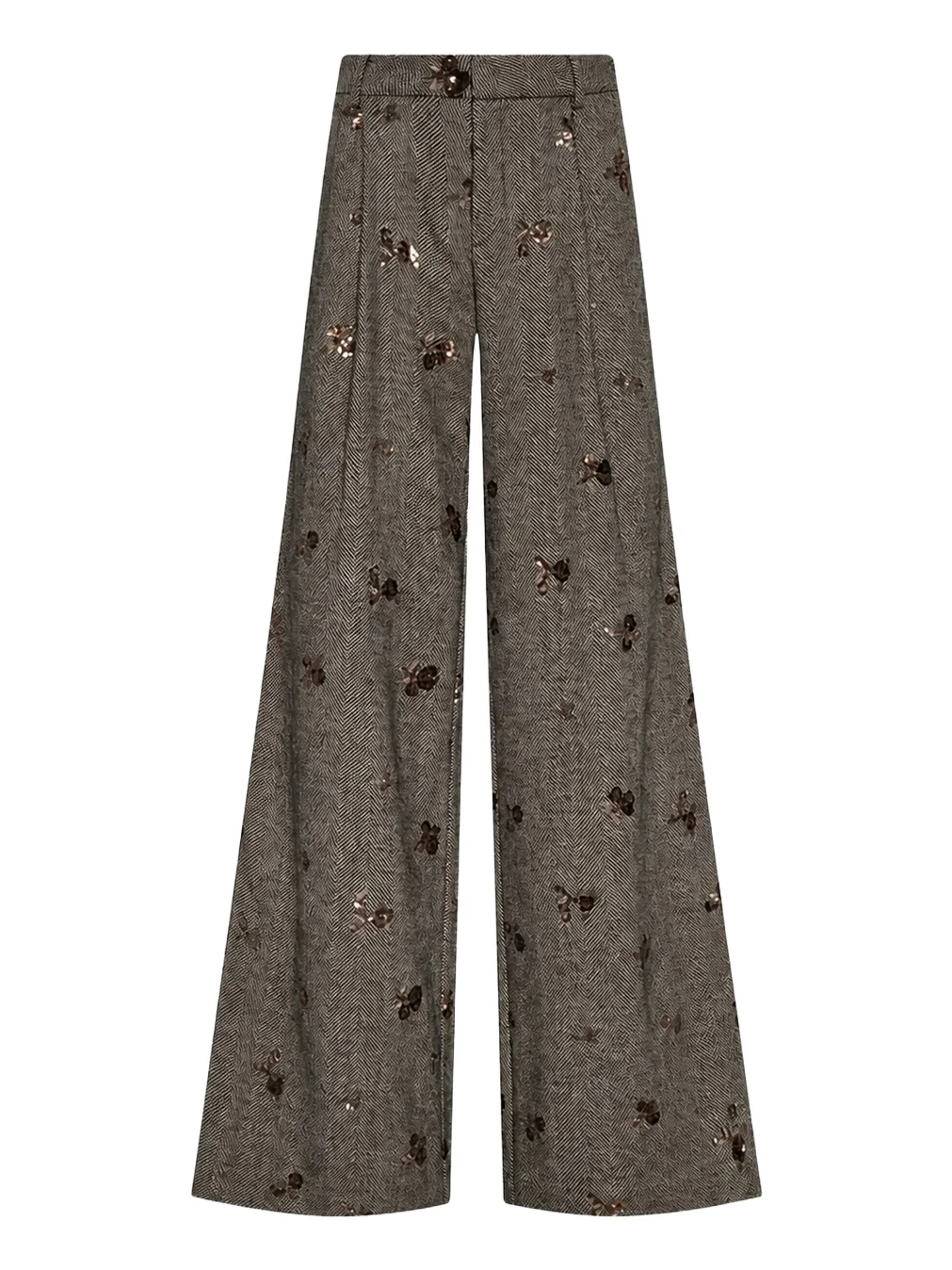 Women's Allanah Sequined Herringbone Trousers Women's Allanah Sequined Herringbone Trousers
