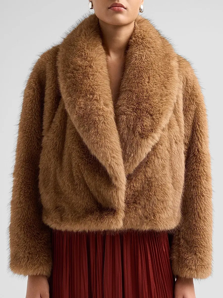 A.L.C. A. L.C. Women's Solange Faux-Fur Jacket | Thumbnail 5 A.L.C. A. L.C. Women's Solange Faux-Fur Jacket | Thumbnail 5