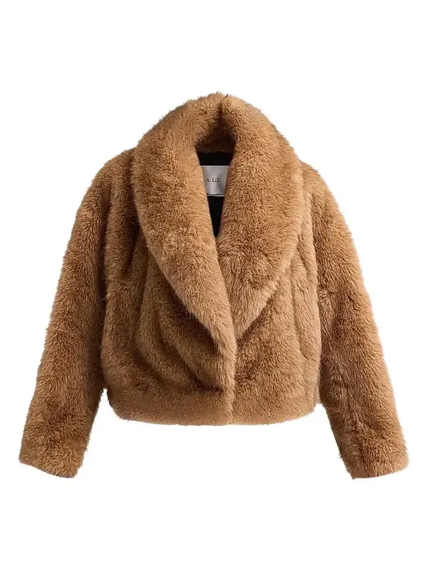 A. L.C. Women's Solange Faux-Fur Jacket A. L.C. Women's Solange Faux-Fur Jacket