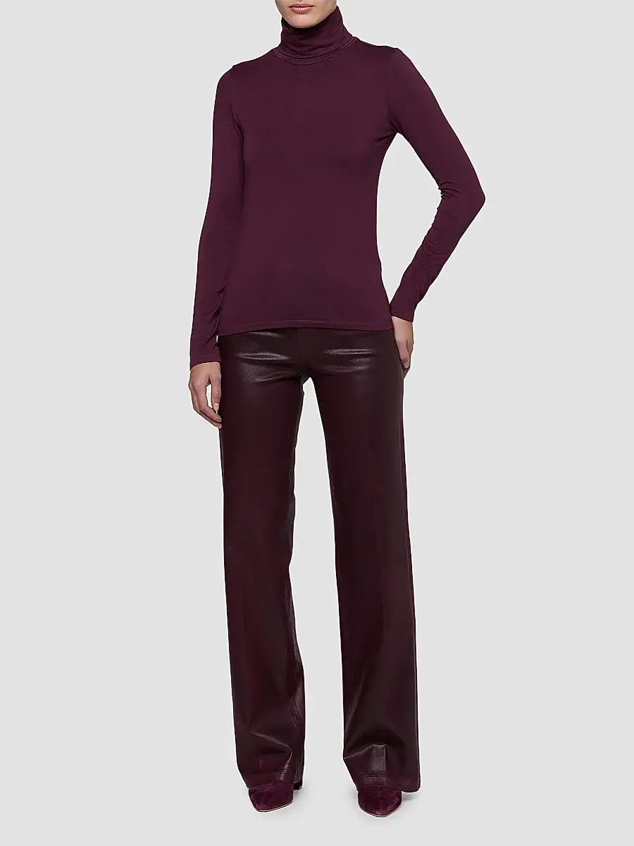 L'Agence Women's Lani Turtleneck Top | Thumbnail 2 L'Agence Women's Lani Turtleneck Top | Thumbnail 2