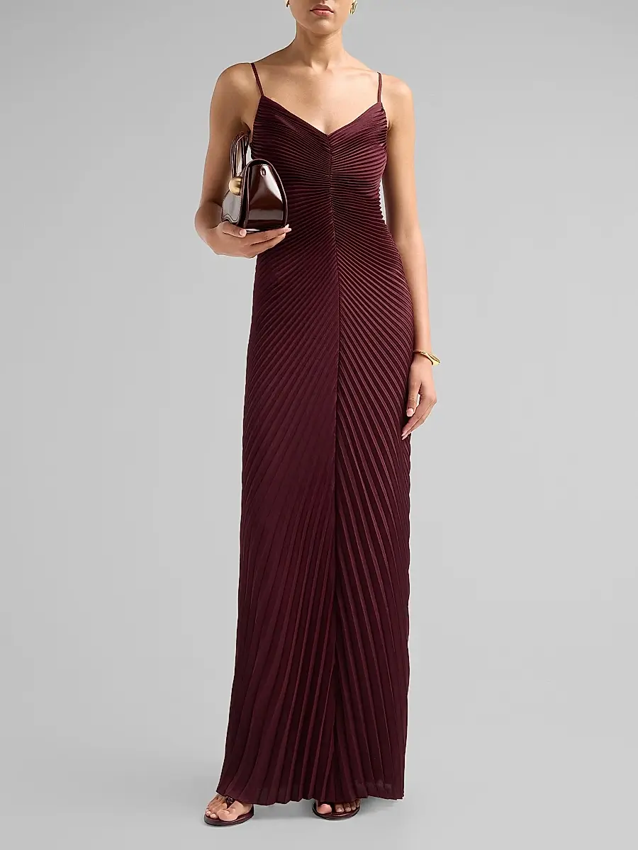 A.L.C. A. L.C. Women's Genevieve Pleated Gown | Thumbnail 2 A.L.C. A. L.C. Women's Genevieve Pleated Gown | Thumbnail 2