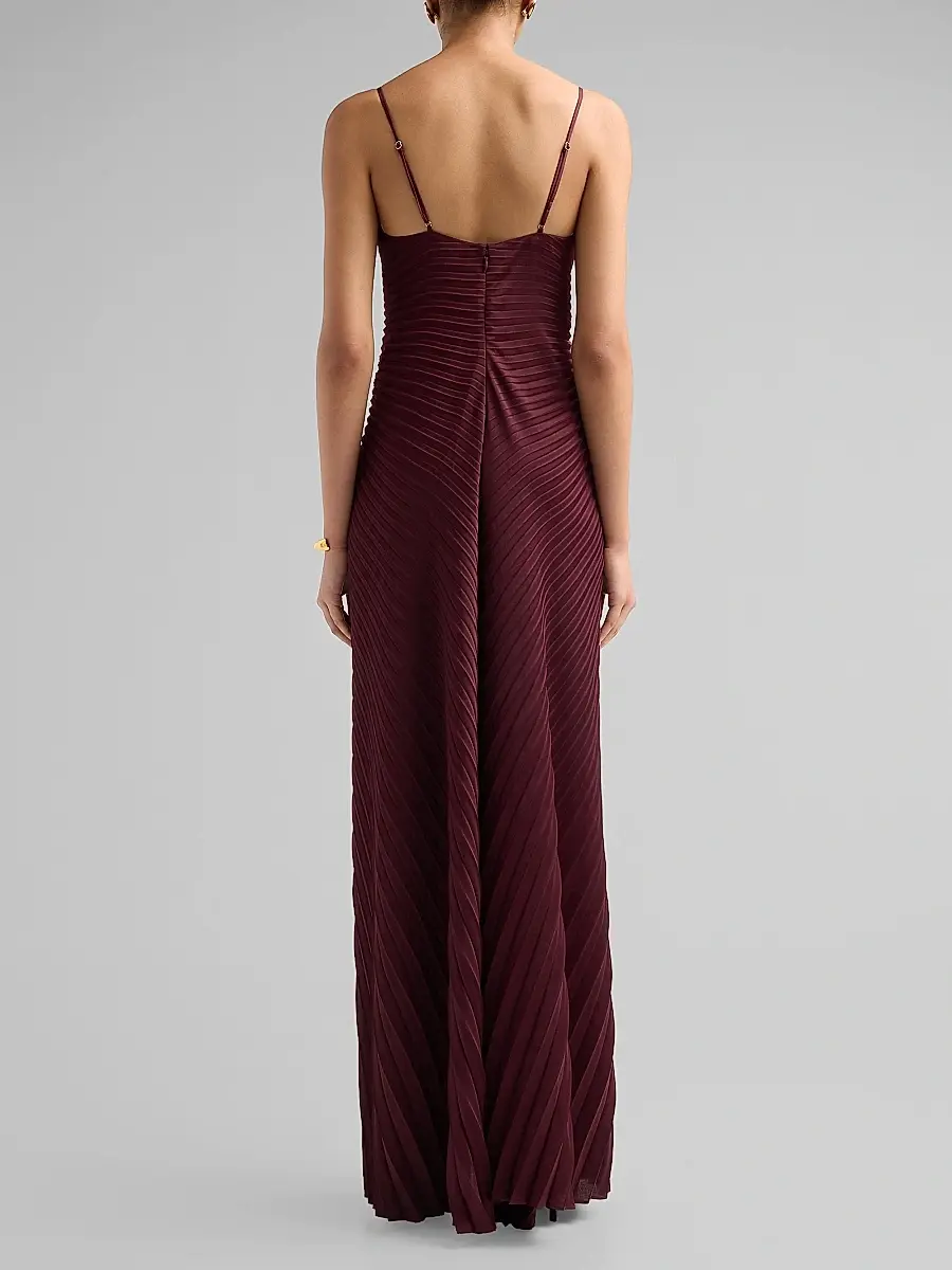 A.L.C. A. L.C. Women's Genevieve Pleated Gown | Thumbnail 3 A.L.C. A. L.C. Women's Genevieve Pleated Gown | Thumbnail 3