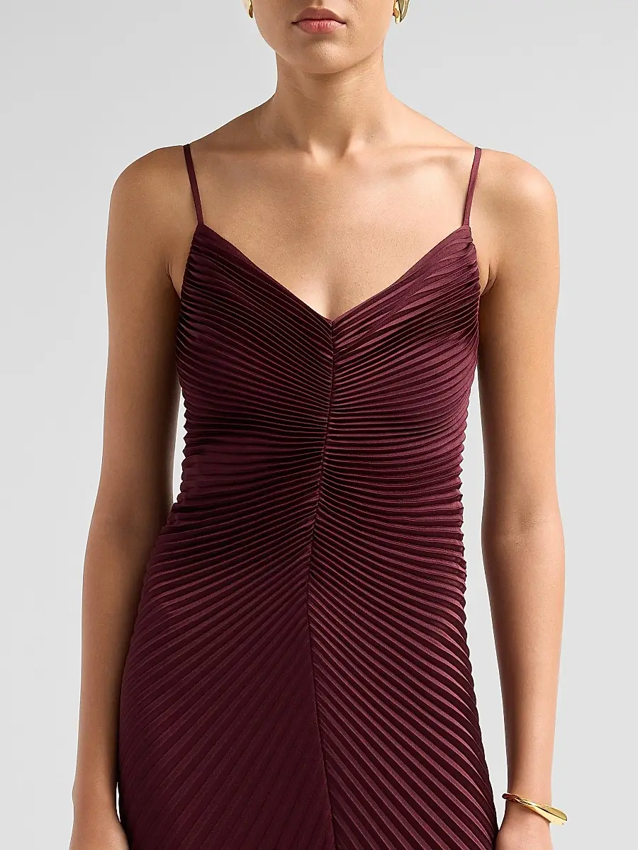 A.L.C. A. L.C. Women's Genevieve Pleated Gown | Thumbnail 5 A.L.C. A. L.C. Women's Genevieve Pleated Gown | Thumbnail 5