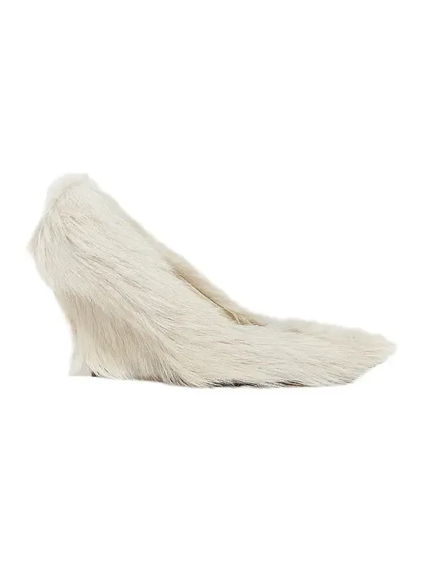 Women's Scaletta 90MM Shearling Pumps Women's Scaletta 90MM Shearling Pumps