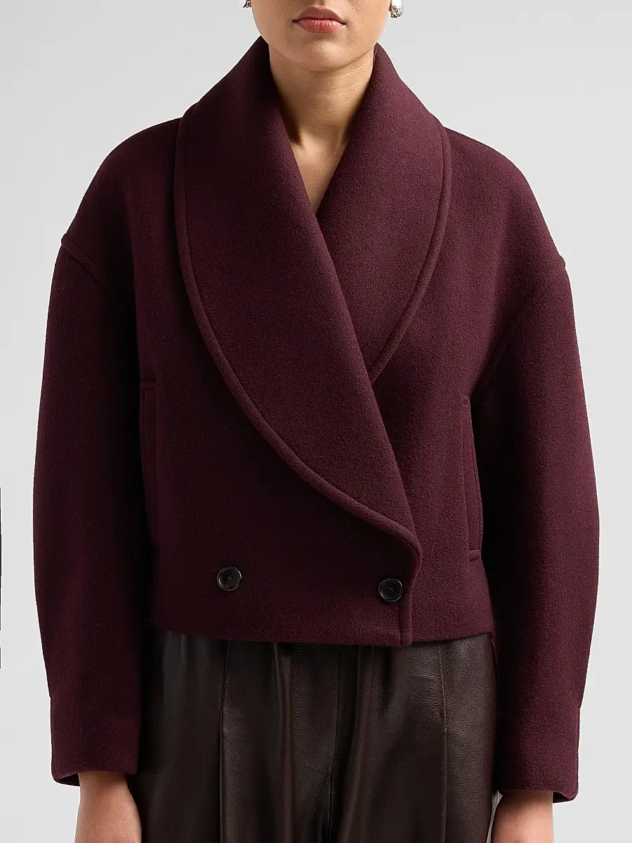A.L.C. A. L.C. Women's Stella Wool-Blend Double-Breasted Jacket | Thumbnail 5 A.L.C. A. L.C. Women's Stella Wool-Blend Double-Breasted Jacket | Thumbnail 5