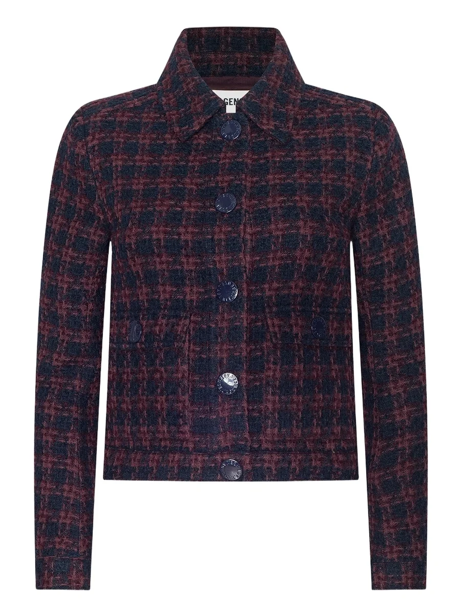 L'Agence Women's Nyx Tweed Crop Jacket
