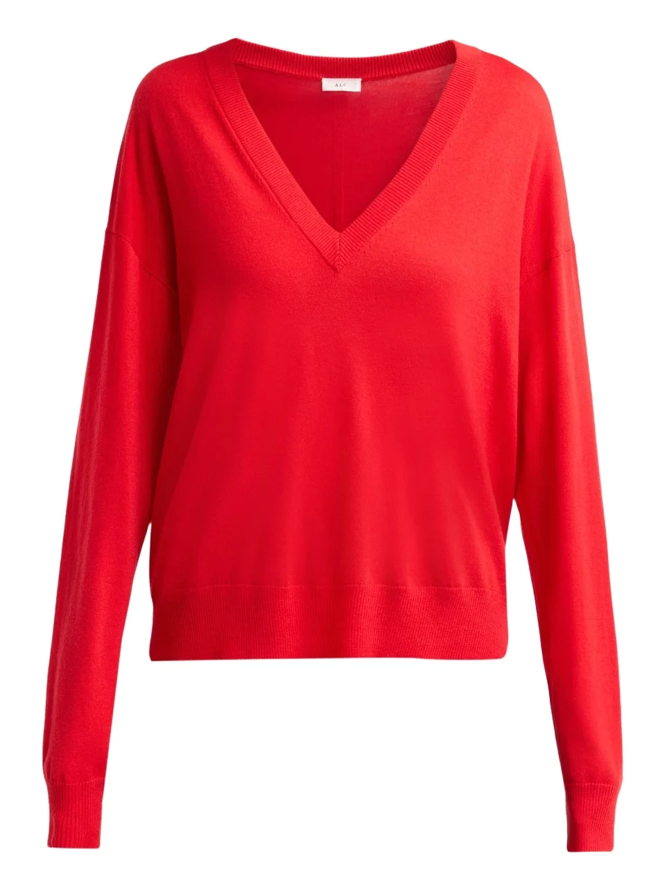 A. L.C. Women's Nicole Merino Wool Long-Sleeve Sweater