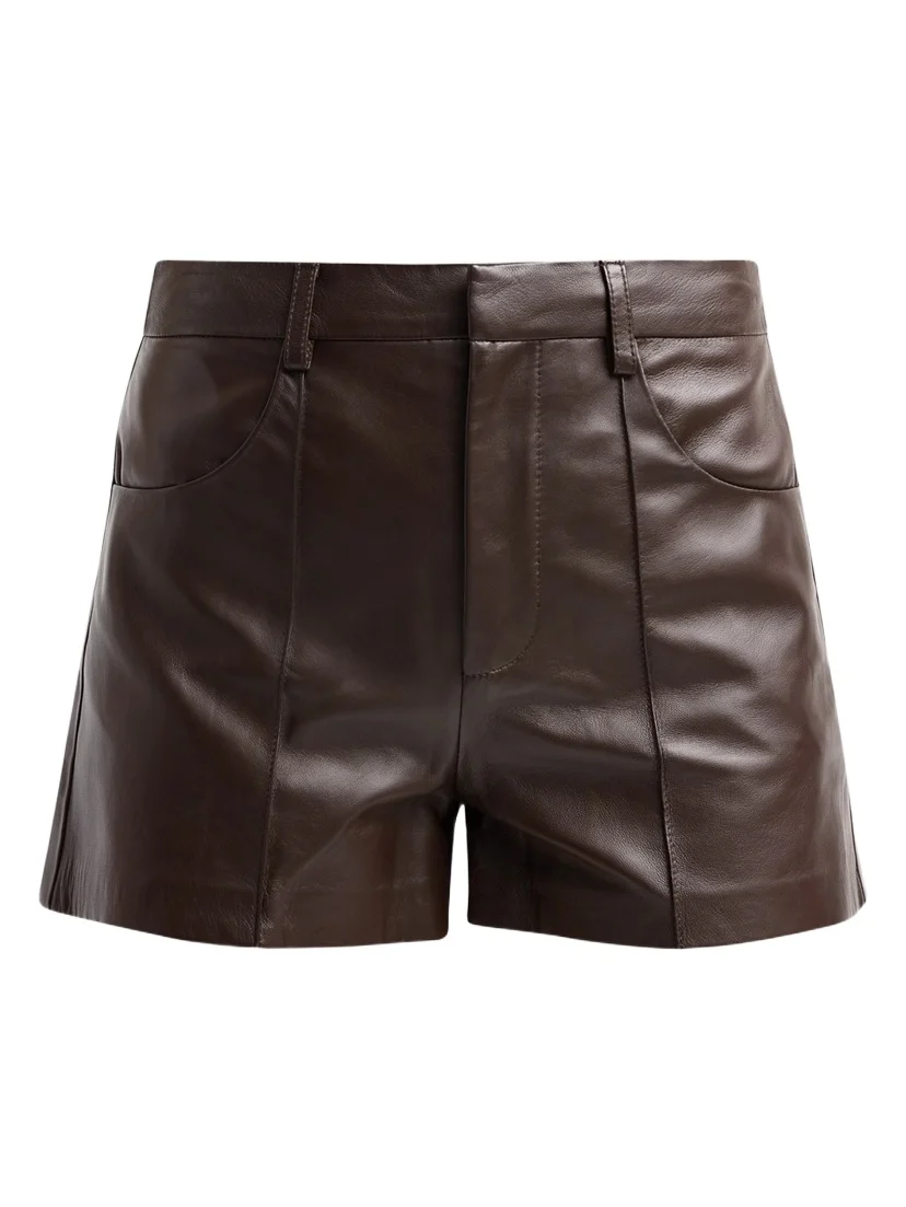 Women's Aurea Leather Shorts