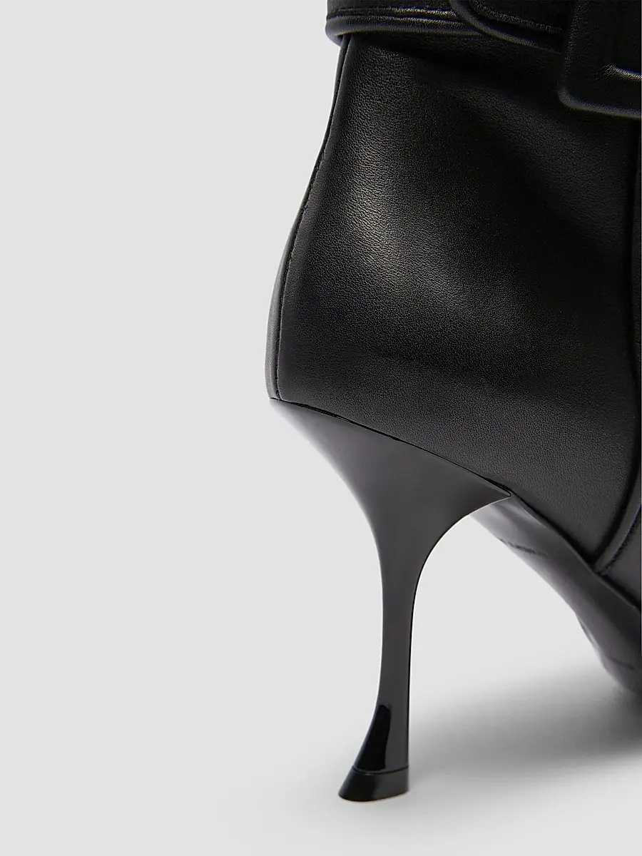 Roger Vivier Women's Viv Ville 85MM Leather Knee-High Boots | Thumbnail 6 Roger Vivier Women's Viv Ville 85MM Leather Knee-High Boots | Thumbnail 6