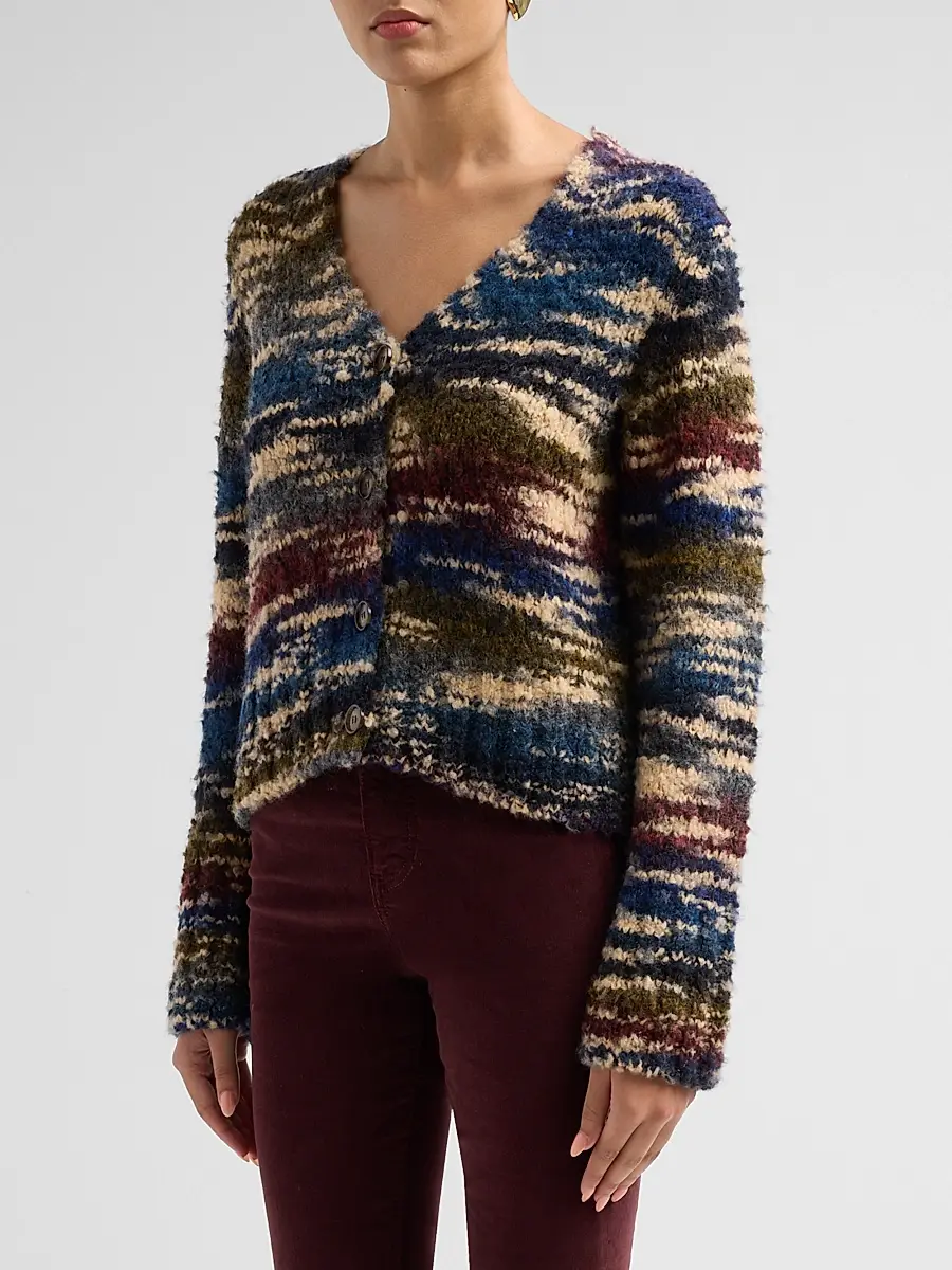 Veronica Beard Women's Monae Wool-Blend Cardigan | Thumbnail 4 Veronica Beard Women's Monae Wool-Blend Cardigan | Thumbnail 4