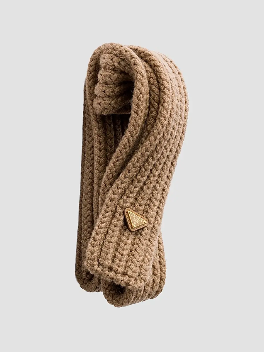 Prada Women's Wool Scarf | Thumbnail 2 Prada Women's Wool Scarf | Thumbnail 2