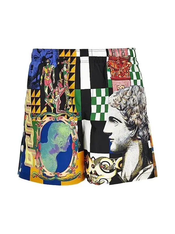 Versace Men's Printed Swim Shorts