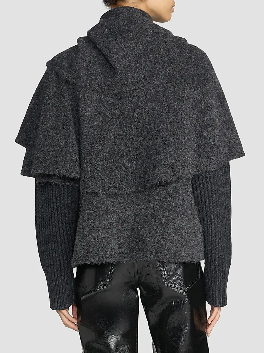 Frame Women's The Wrap Cape Coat | Thumbnail 3 Frame Women's The Wrap Cape Coat | Thumbnail 3