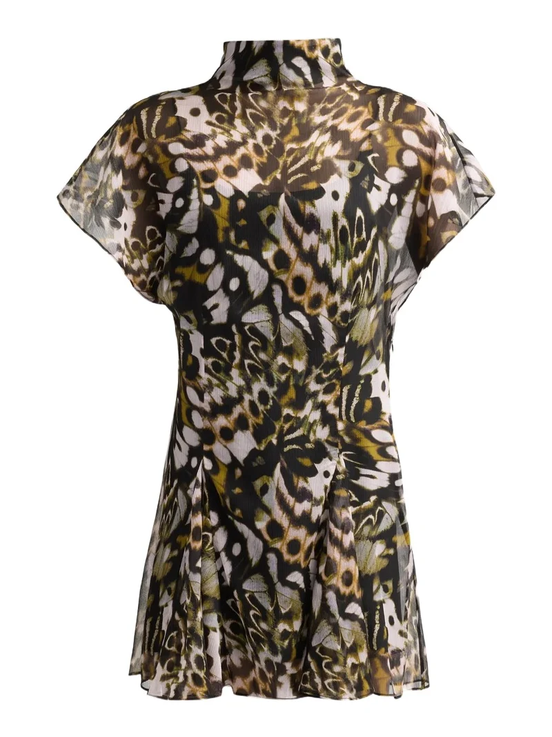 Women's Evelyn Printed A-Line Mini Dress