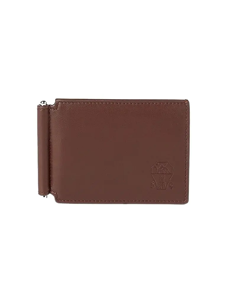 Men's Smooth Calfskin Money Clip Wallet Men's Smooth Calfskin Money Clip Wallet