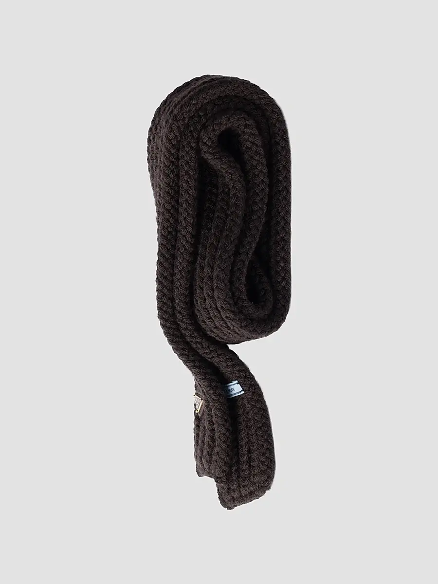 Prada Women's Wool Scarf | Thumbnail 3 Prada Women's Wool Scarf | Thumbnail 3