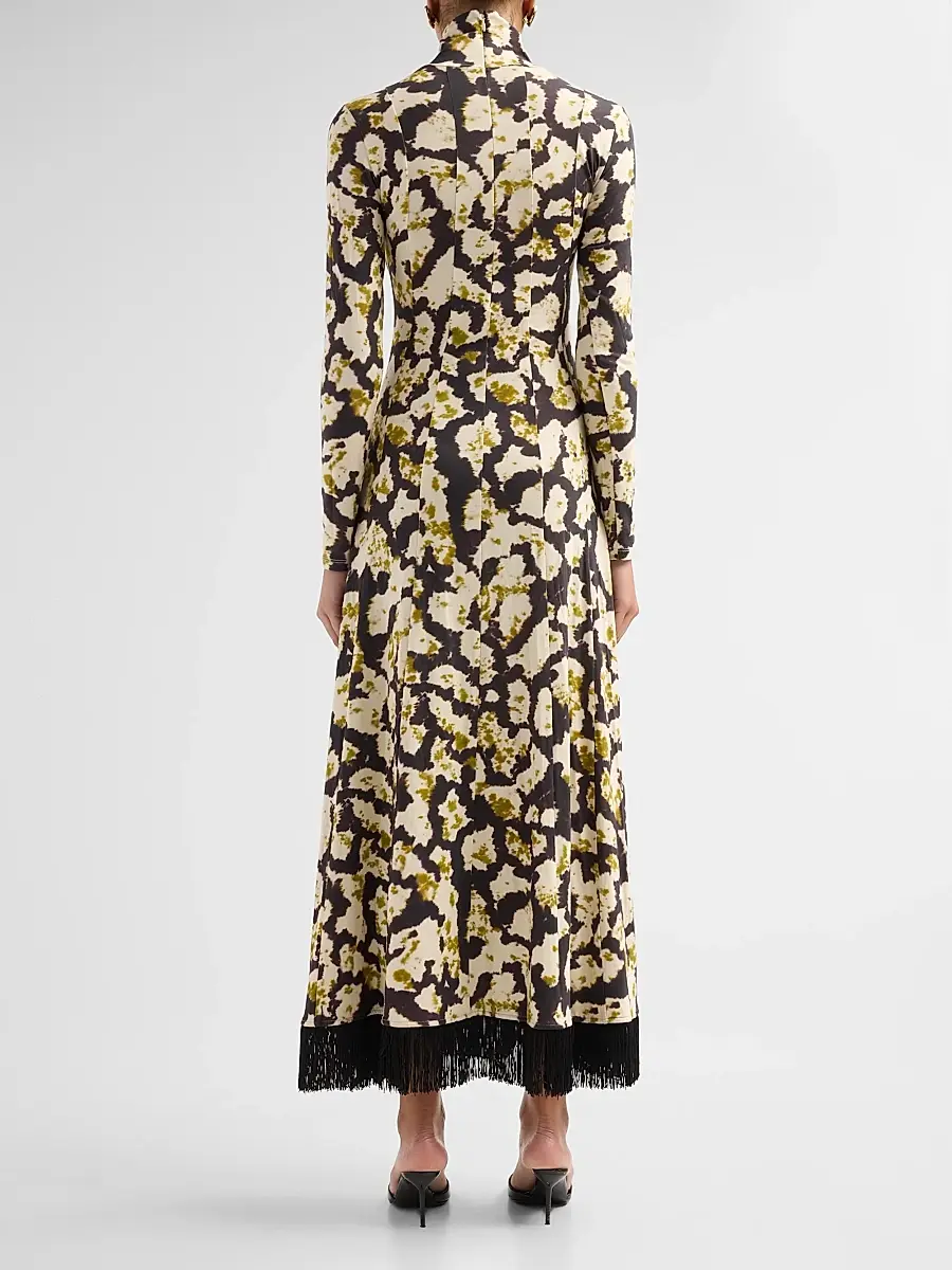 Cara Cara Women's Troy Floral Seamed Midi Dress | Thumbnail 3 Cara Cara Women's Troy Floral Seamed Midi Dress | Thumbnail 3