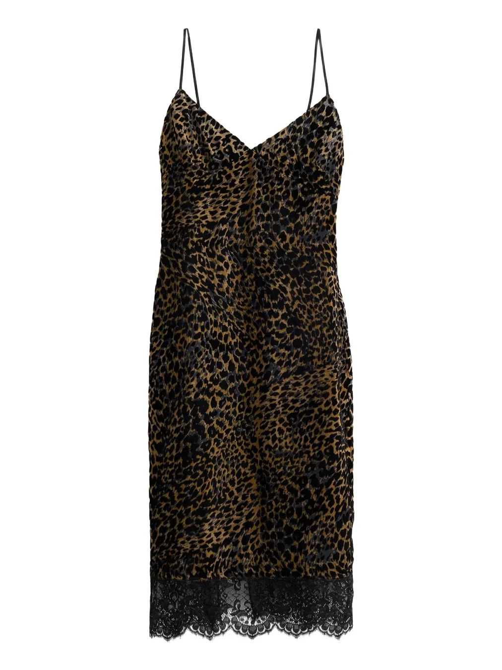 Ronny Kobo Women's Jourdin Leopard-Print A-Line Midi Dress