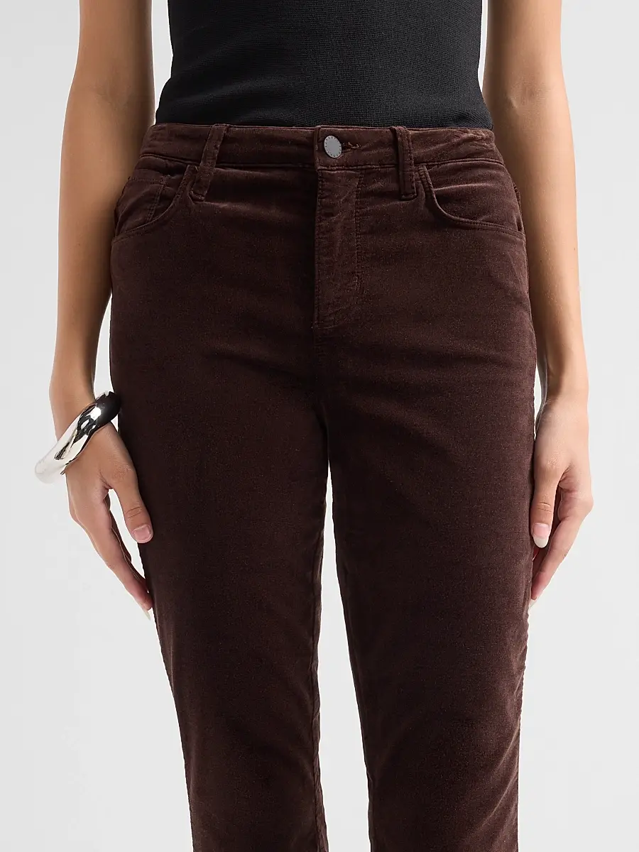 L'Agence Women's Stevie High-Rise Straight-Leg Jeans | Thumbnail 5 L'Agence Women's Stevie High-Rise Straight-Leg Jeans | Thumbnail 5