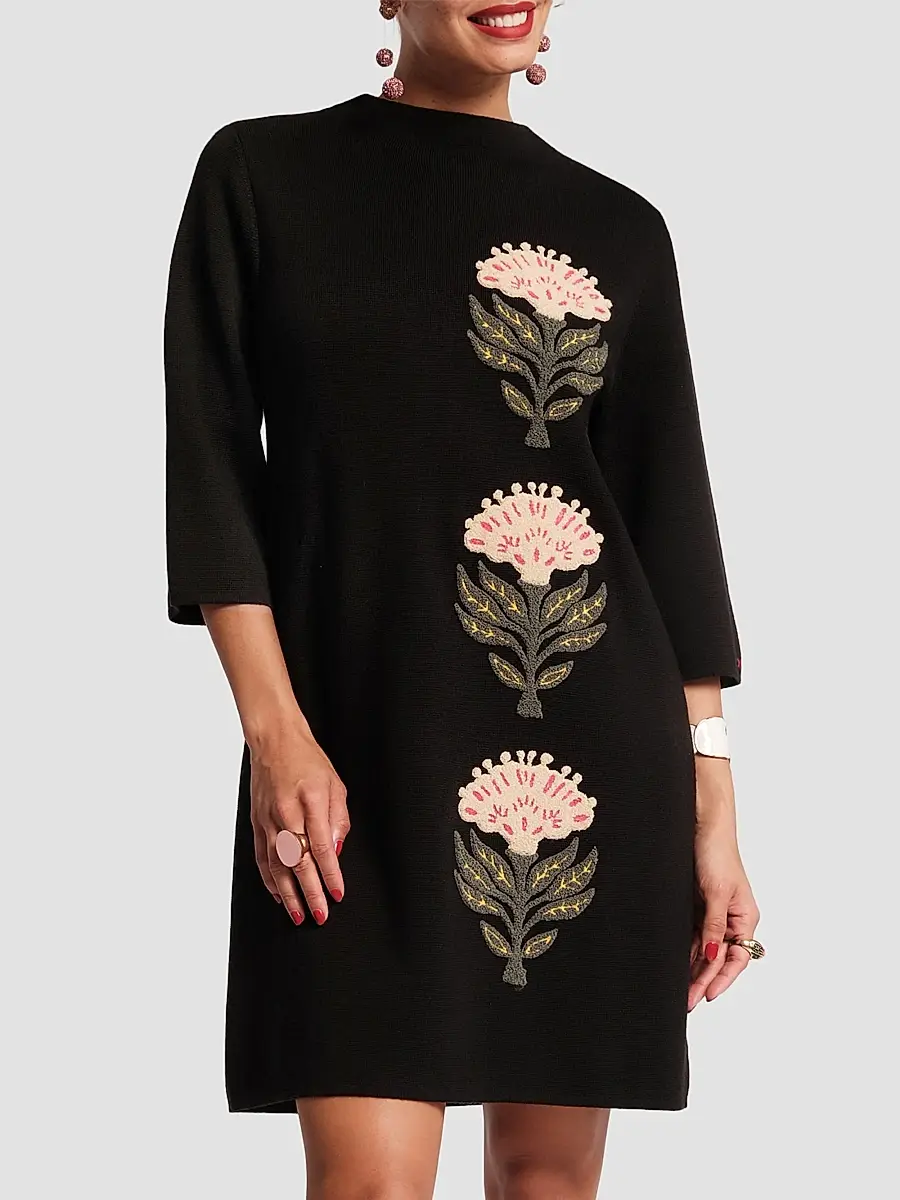 Frances Valentine Women's Annie Dress Heirloom Floral | Thumbnail 2