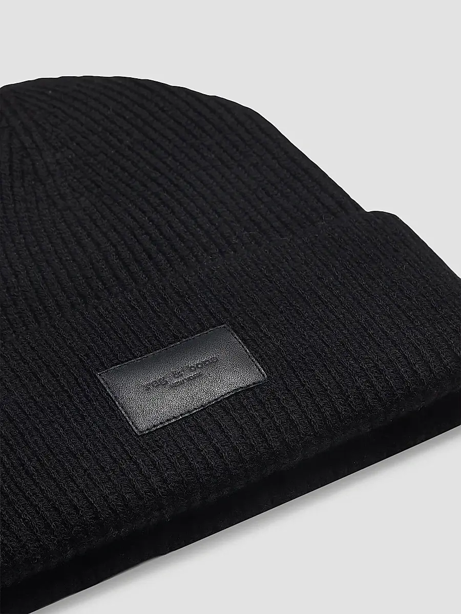 rag & bone Women's Blake Logo Wool Blend Beanie | Thumbnail 2