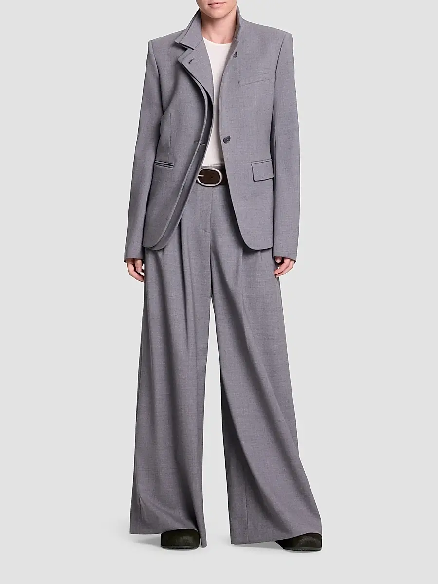 TWP Women's The Double Take Stretch Wool Blazer | Thumbnail 2 TWP Women's The Double Take Stretch Wool Blazer | Thumbnail 2